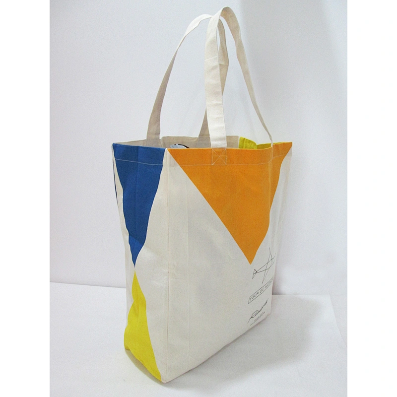 custom natural cotton tote bag