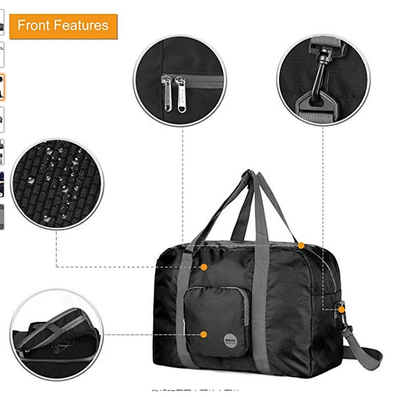 Custom outdoor travel bag for men