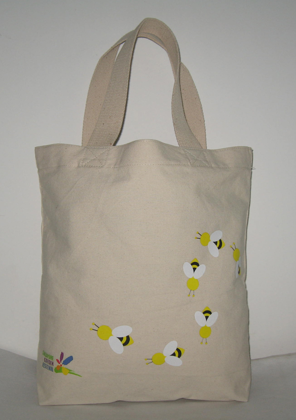 Cotton shopping bag with custom printing