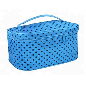 Custom polyester hanging plain women make up case