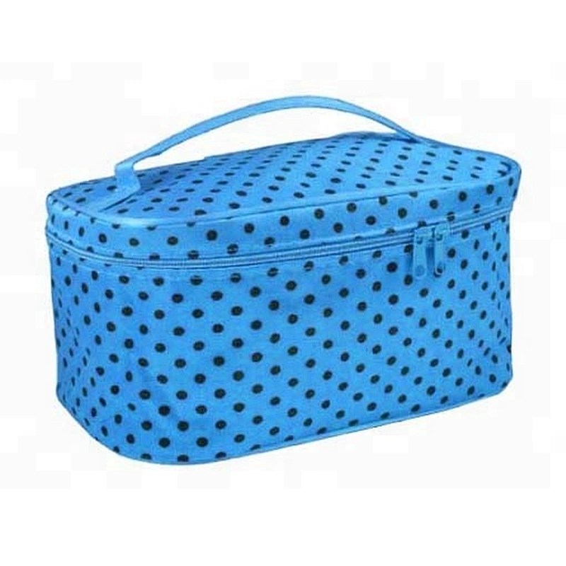 Custom polyester hanging plain women make up case