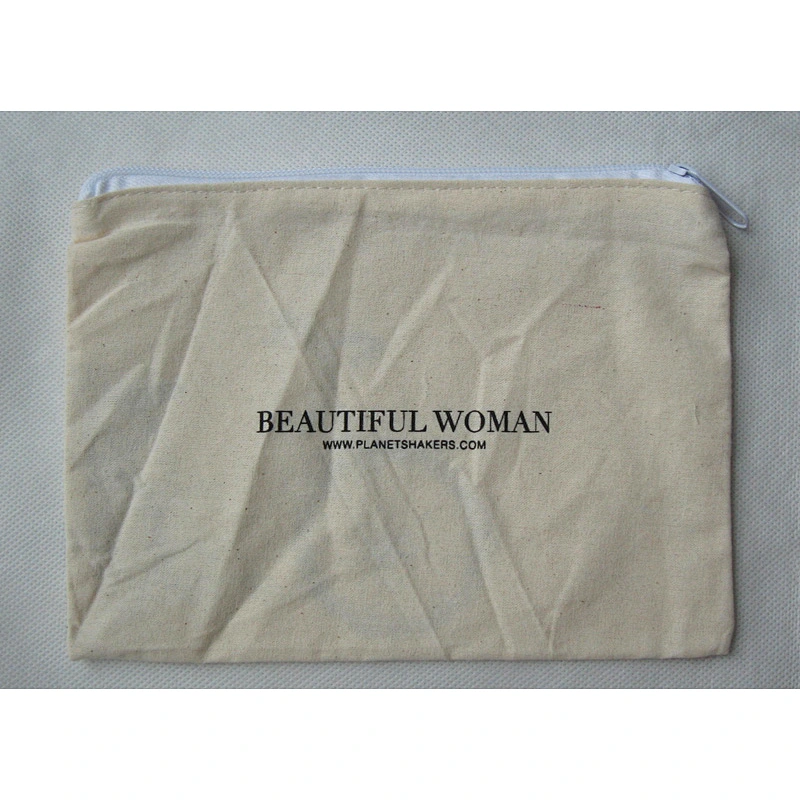 Simple cotton bag canvas pouch