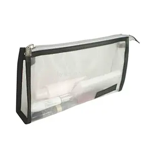 Custom net mesh make up bag