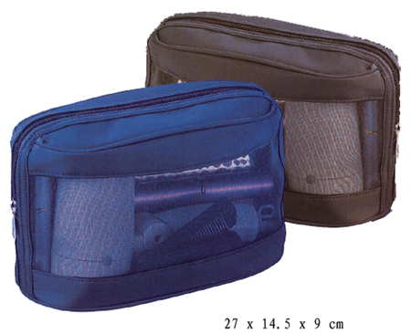 Wholesale China manufacturer polyester custom printing cosmetic pouch