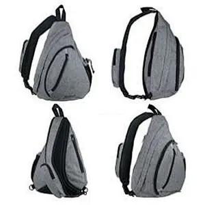 Nylon sport shoulder backpack outdoor strap bag mens waterproof crossbody shoulder backpack bag