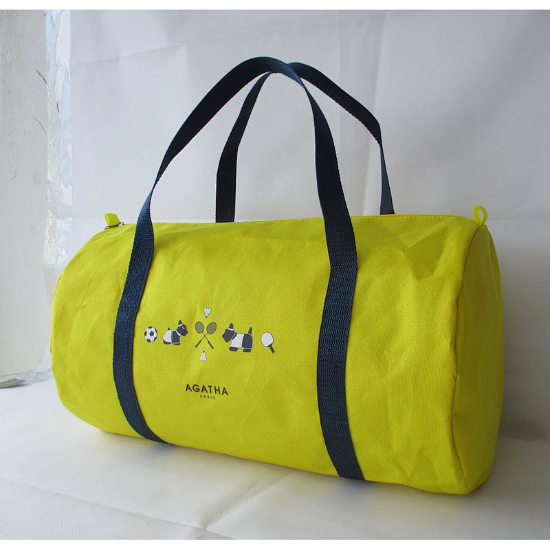 round light sports bag custom logo