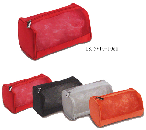 Wholesale China manufacturer polyester custom printing cosmetic pouch