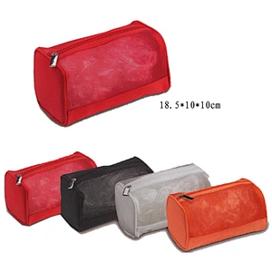 Wholesale China manufacturer polyester custom printing cosmetic pouch