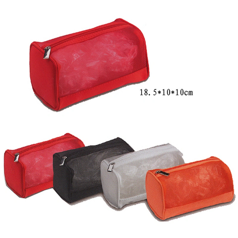 Wholesale China manufacturer polyester custom printing cosmetic pouch