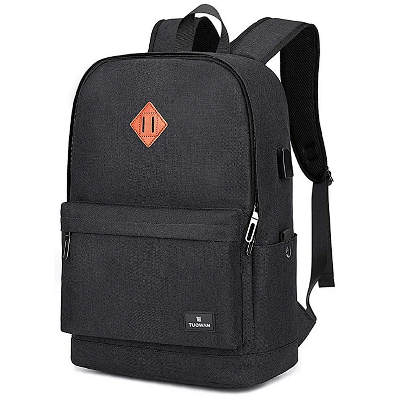 Wholesale Promotion travel Backpack Laptop Book School Bag usb charge Port backpack for Student