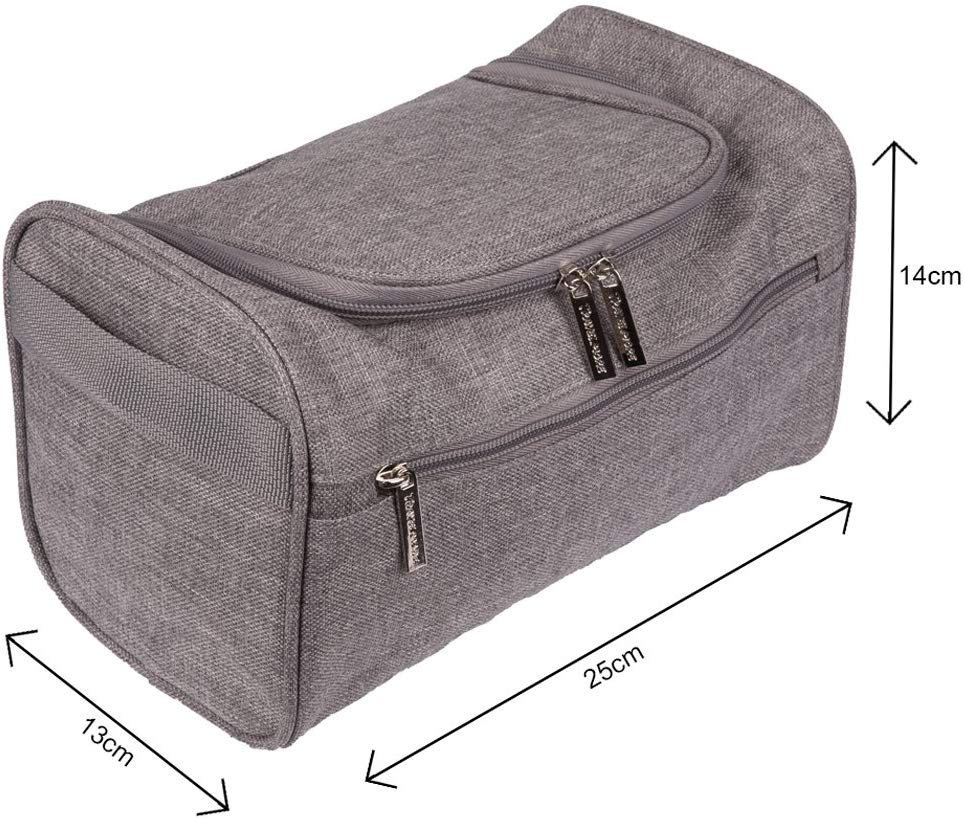 Portable cosmetic bag large capacity storage bag
