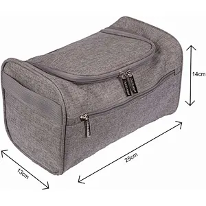 Portable cosmetic bag large capacity storage bag