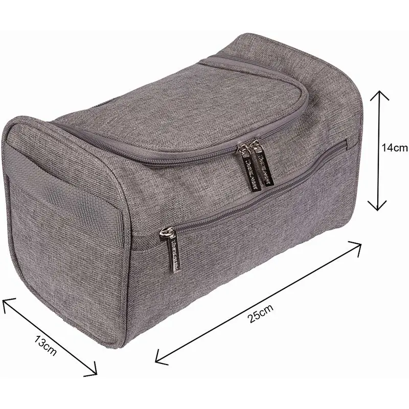Portable cosmetic bag large capacity storage bag