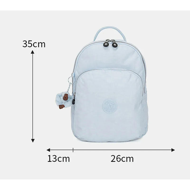 Fashion Korean Oxford Women Girls Students School Bag Cheap Backpack College Travel Backpack With Key Chain