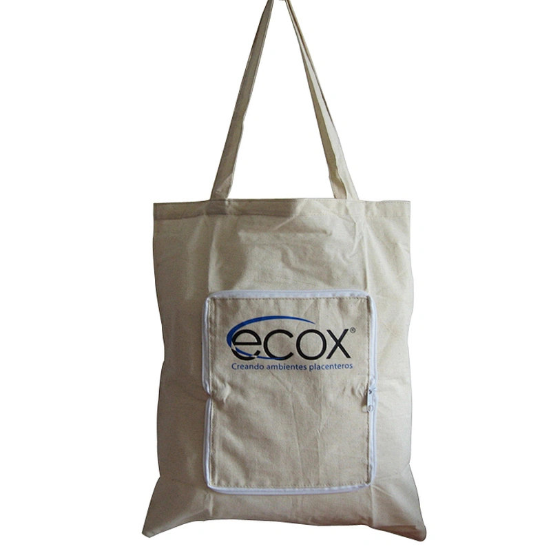 foldable cotton shopping bag