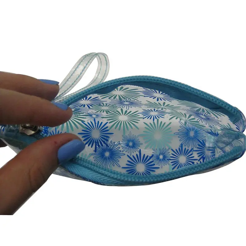 Fashion transparent PVC cosmetic bag