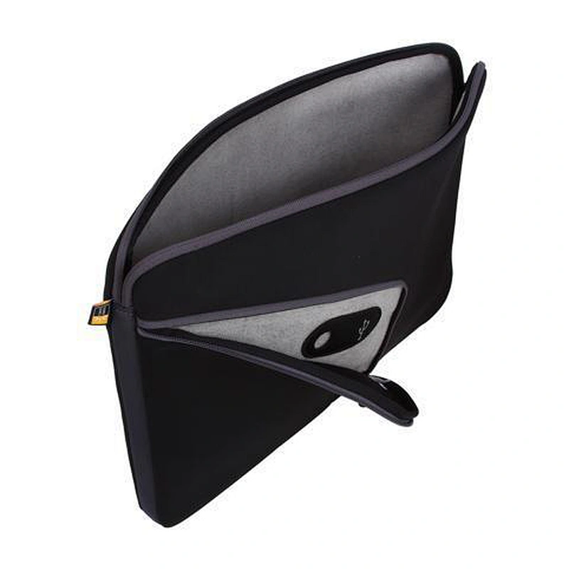BSCI Wholesale Amazon High Quality Custom Logo Soft Handled Neoprene Laptop Bag with Pocket