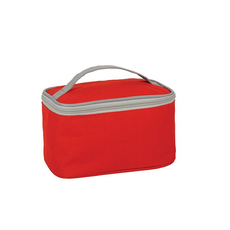 Hot sale custom logo promotional reusable small polyester thermal cooler bag