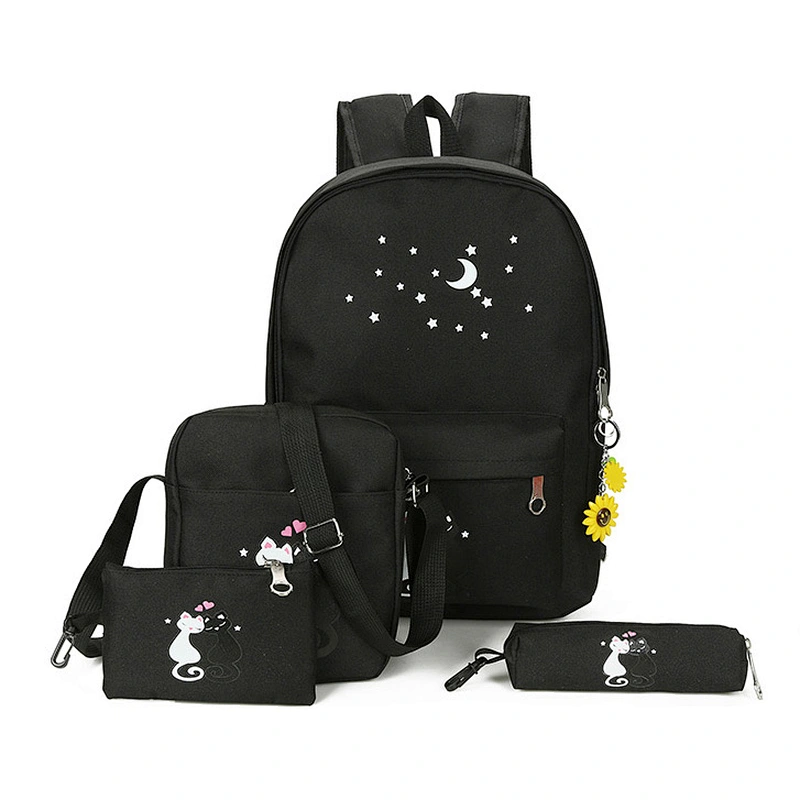 School Bags Set Kids Girls Boys Custom logo Waterproof Student's Schoolbag Set Backpack Book Bags Backpacks For Teenagers