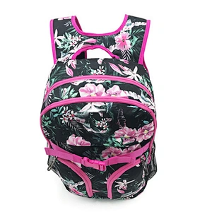 Custom printed full pattern fashion women college girls student school bags backpacks daily backpacks school bagpack