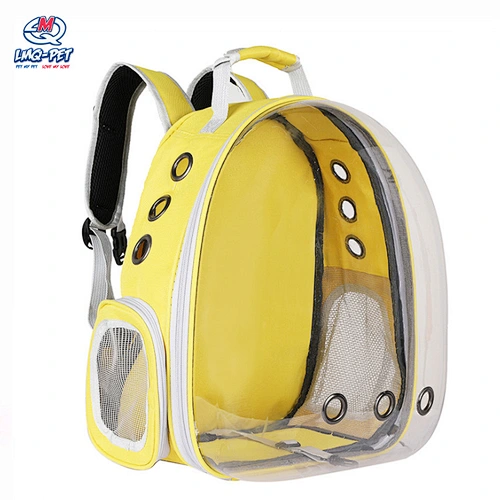 Cat bag pet backpack outside portable transparent space capsule pet bag cat breathable backpack pet carrier bag