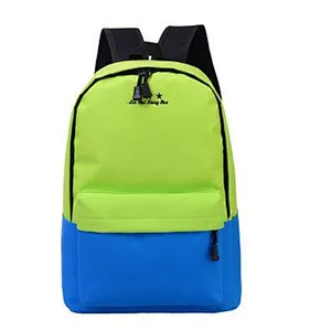 Hot Sale Wholesale Simple Low MOQ Promotional gift school bags backpack polyester teenagers school kids mochila bag backpack