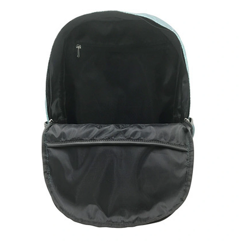 Splicing Leather Backpack simple pattern student schoolbag large capacity Travel Backpack outdoor daily backpack