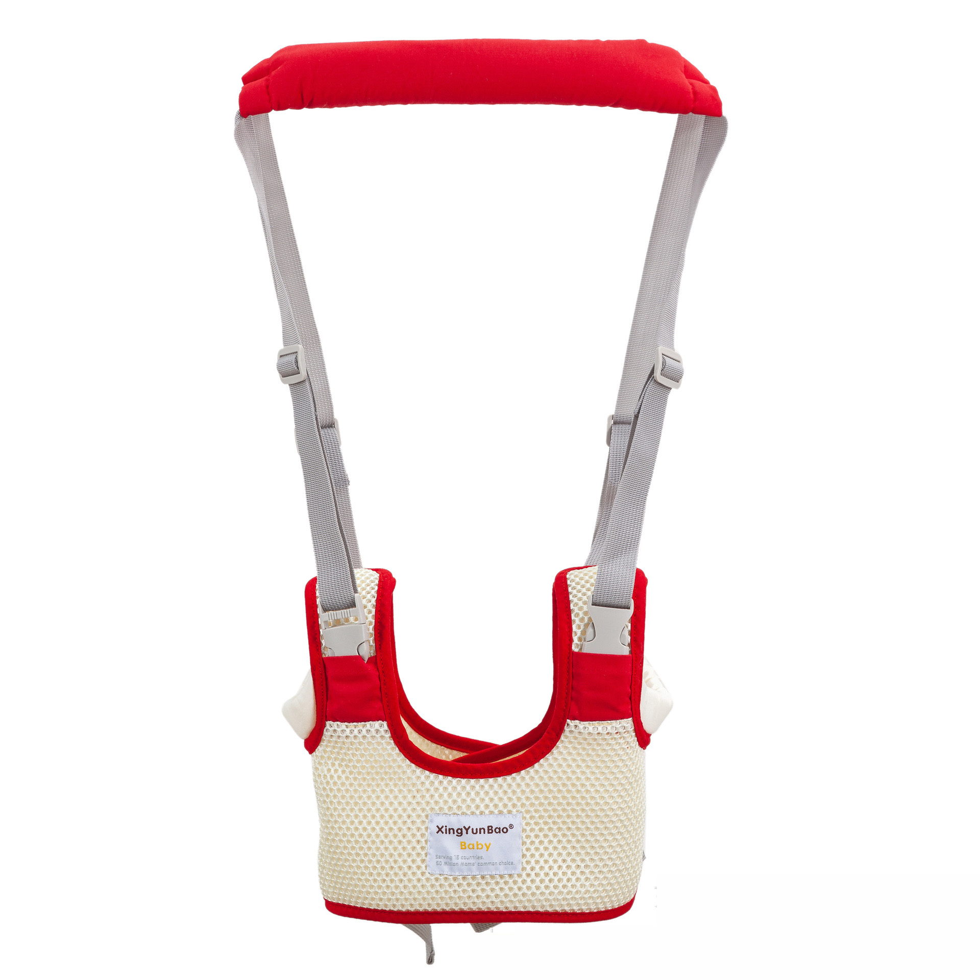 BSCI Wholesale Amazon High Quality Harness Handheld Baby Walker Adjustable for Baby Walking Breathable Safety Baby Walking Helper for Toddler Infant