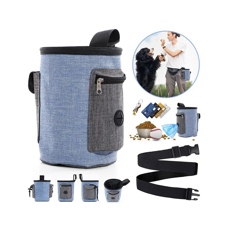 Outdoor Travel Pet Dog Treat Training Pouch Dog Poop Bag Dispenser Holder