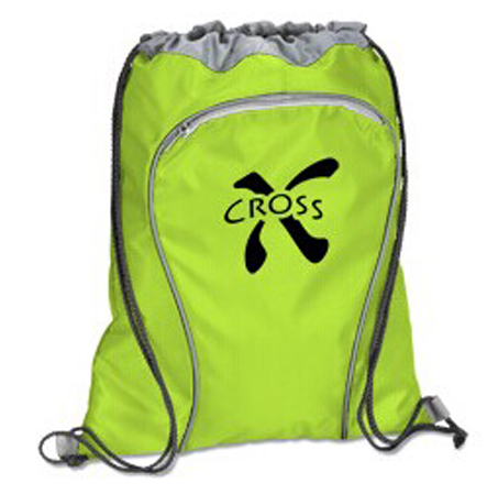 BSCI Wholesale Amazon printing sport drawstring gym backpack bag