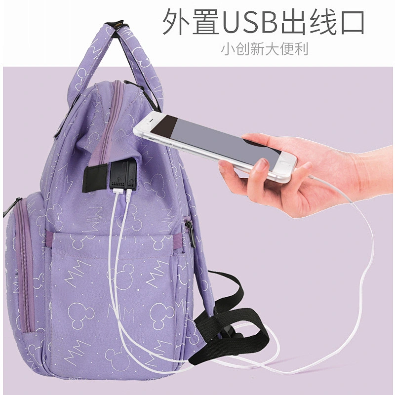 Mummy Multifunctional Portable Baby Nappy Backpack Diaper Bag
