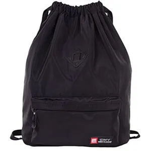 BSCI Wholesale Amazon high quality Drawstring Backpack String Bag Water Resistant Nylon for Gym Shopping Sport Yoga