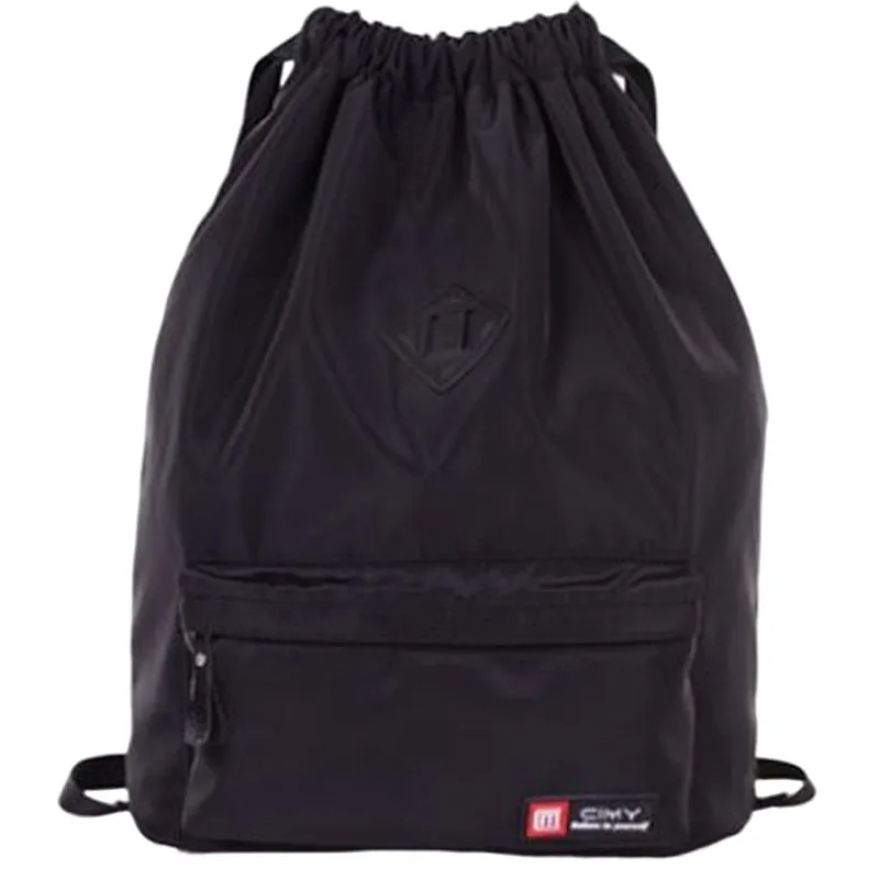 BSCI Wholesale Amazon high quality Drawstring Backpack String Bag Water Resistant Nylon for Gym Shopping Sport Yoga