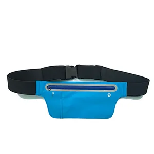 BSCI Wholesale Amazon High Quality Waterproof Waist bag Single Pocket Sport Phone Waist Bag Running Belt Bag