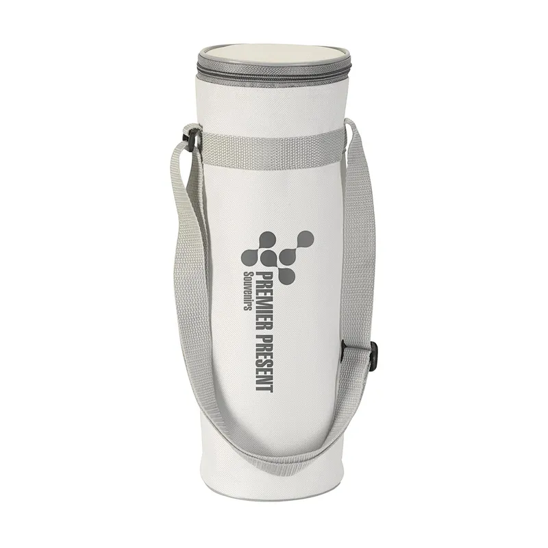 beer bottle cooler bag with shoulder strap