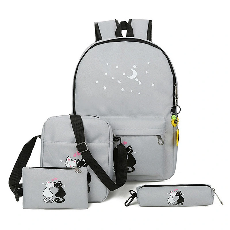 School Bags Set Kids Girls Boys Custom logo Waterproof Student's Schoolbag Set Backpack Book Bags Backpacks For Teenagers