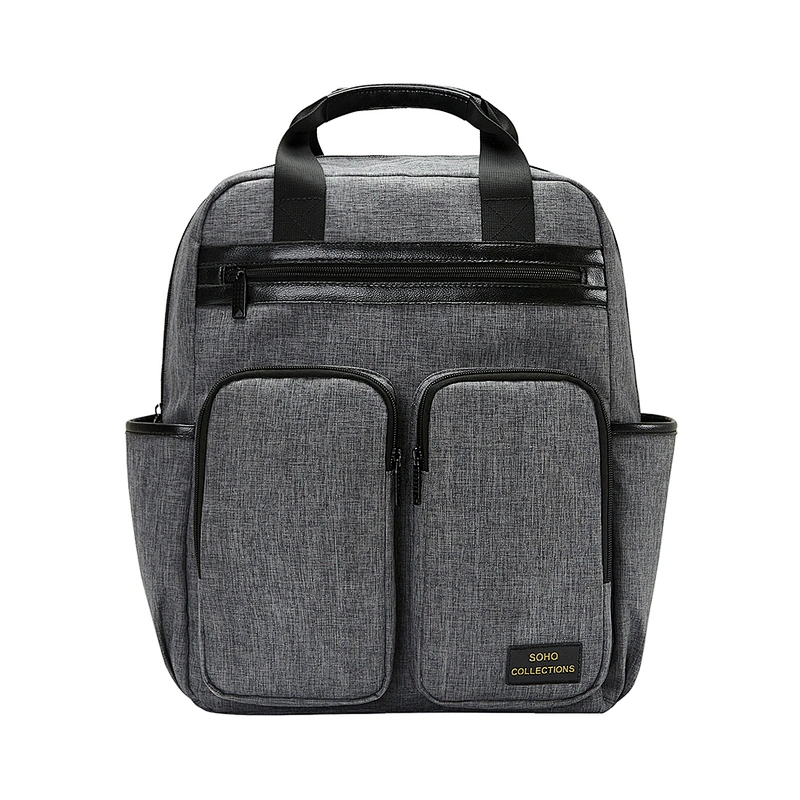BSCI Wholesale Amazon High Quality Fashionable New Solid Mummy Bag Large Capacity Light Nappy Bag Diaper Bag Backpack