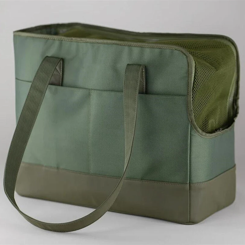 Wholesale Oxford Fabric Foldable Pet Carrier Tote Bag For Dog