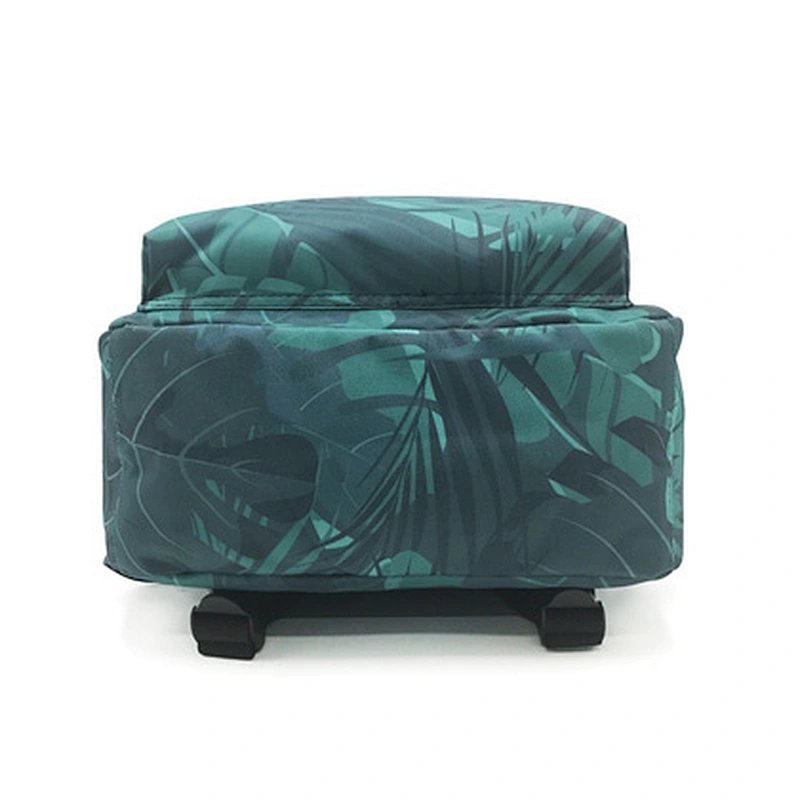 Splicing Leather Backpack simple pattern student schoolbag large capacity Travel Backpack outdoor daily backpack