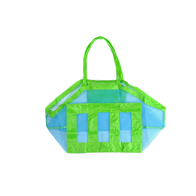 BSCI Large Capacity Outdoor Travel Folding Storage  Beach Bag Tote Shoulder Kid's Toy Storage Bag for the beach