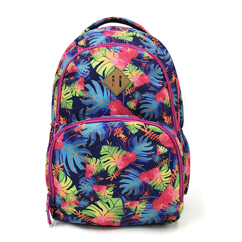 Full All Over Print Custom Design School Bag Sublimation Custom Printed Backpack with Logo