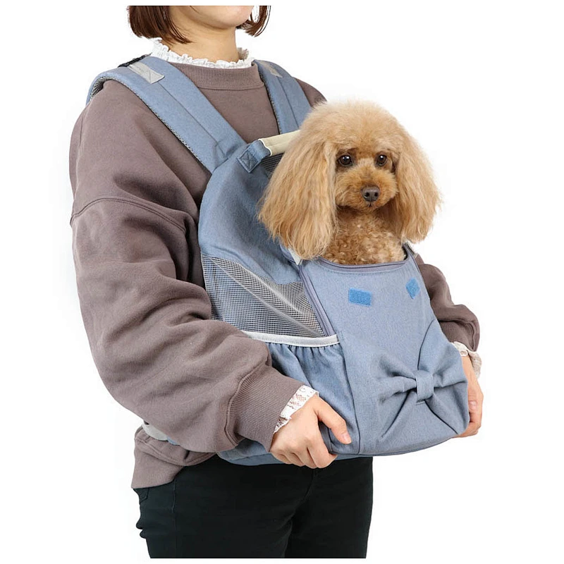 Mesh cloth good air permeability travel cat carriers pet bags