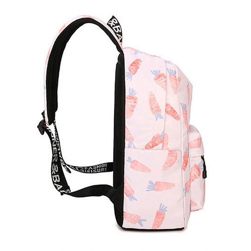 Online Fashionable Polyester Nice College Backpacks Girl School Bags