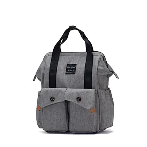 Multi-function 2pcs mummy baby diaper bag