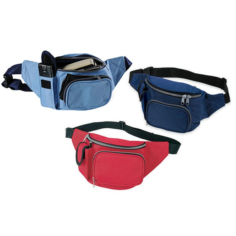 Shoulder strap waist bag with mobile phone telephone holder
