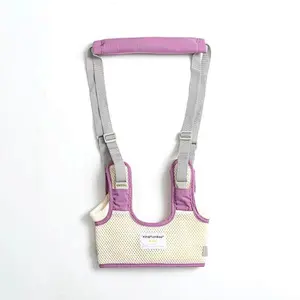 BSCI Wholesale Amazon High Quality Harness Handheld Baby Walker Adjustable for Baby Walking Breathable Safety Baby Walking Helper for Toddler Infant