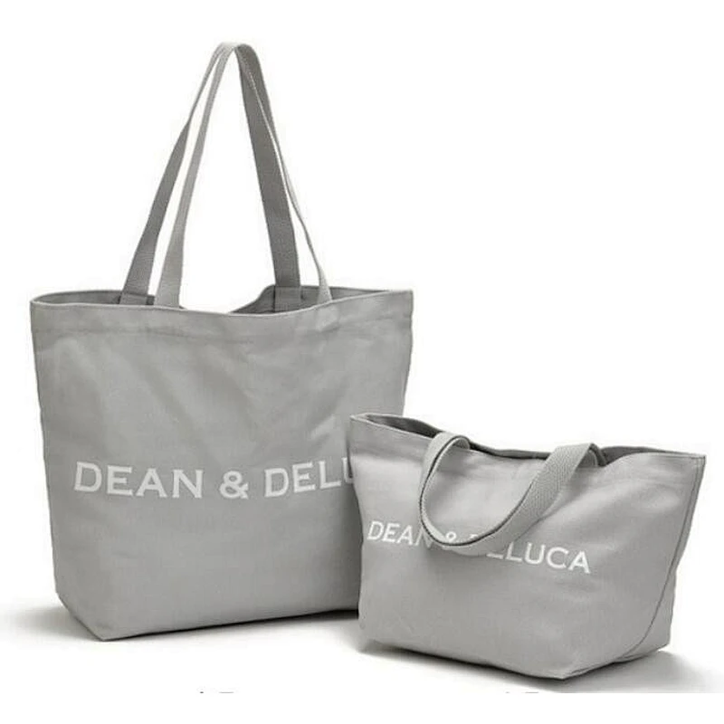 Comfortable reusable black oversize custom organic canvas preached cotton printed muslin grey tote square beach bag logo