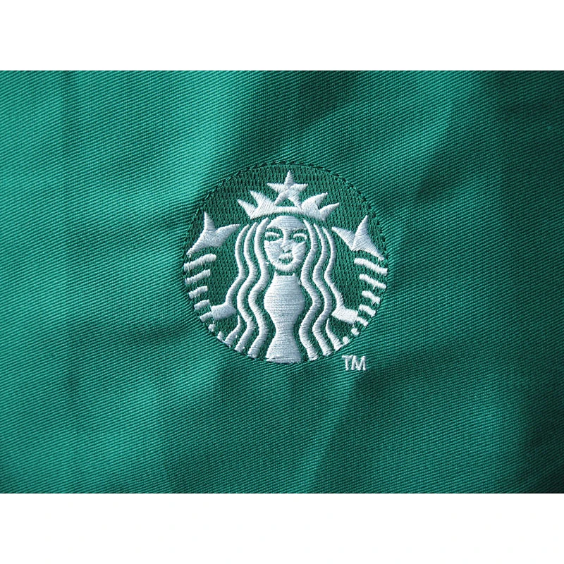 BSCI Wholesale high quality Starbucks mens kitchen cooking plain white cotton half waist apron