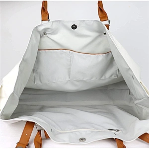 Wholesale Custom Personalized 2022 New Design Large Waterproof Sand Proof Women Summer Canvas Tote Beach Bag
