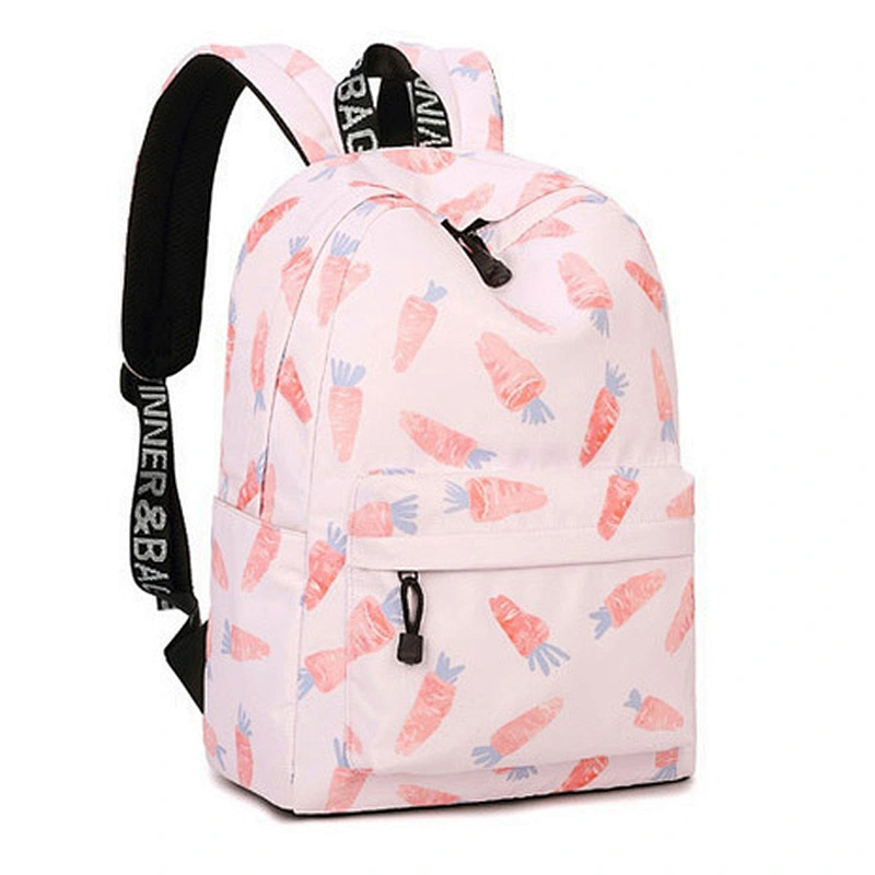 Online Fashionable Polyester Nice College Backpacks Girl School Bags